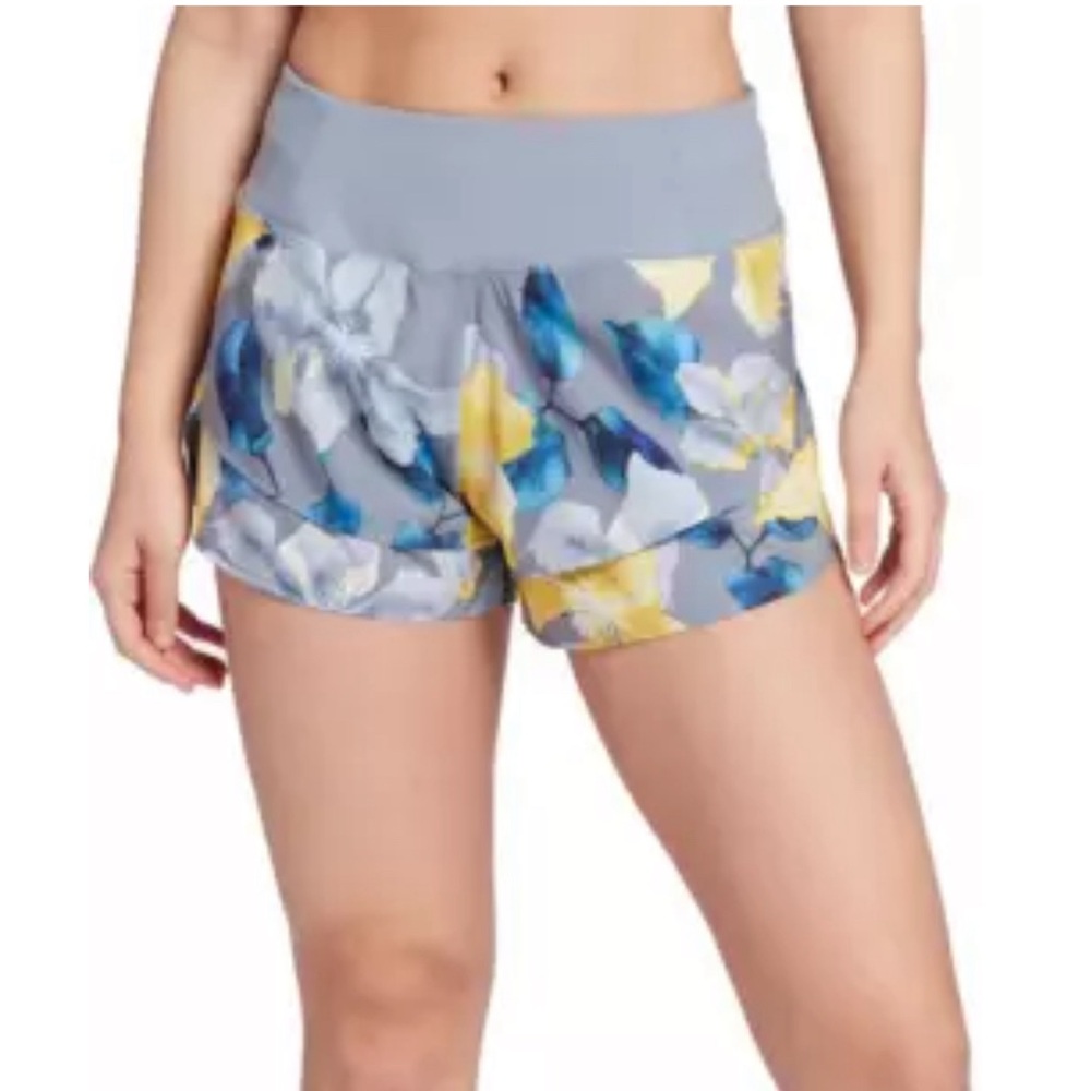 CALIA Women's Anywhere Printed Petal Hem Shorts
